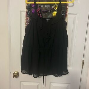 GUC Torrid Size 3 Black Sleeveless Top
